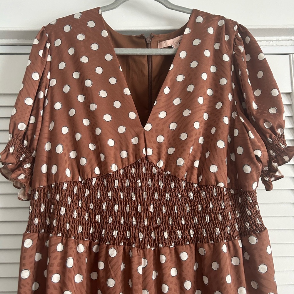 Only worn once 2X Anthropologie jumpsuit